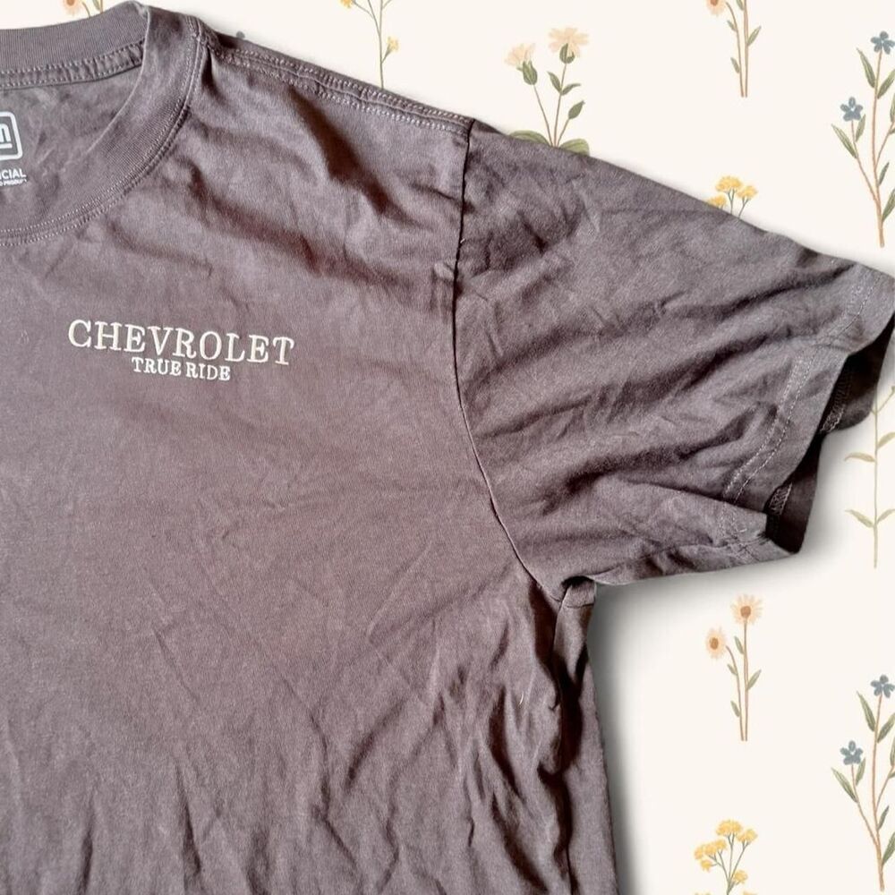 Retro GM Official Chevrolet Silverado '85 Graphic Tee Gray - Size L